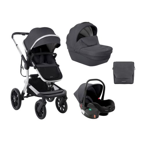 3800171209496 - Kikkaboo Kombikinderwagen Irene 3 in 1 Babywanne Autositz Adapter Wickeltasche dunkelgrau 3800171209496 - Kikkaboo Kombikinderwagen Irene 3 in 1 Babywanne Autositz Adapter Wickeltasche dunkelgrau