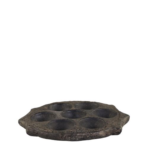 5712750382835 - Chic Antique Grimaud Teelichthalter H25 Ø 25 cm schwarz 5712750382835 - Chic Antique Grimaud Teelichthalter H25 Ø 25 cm schwarz