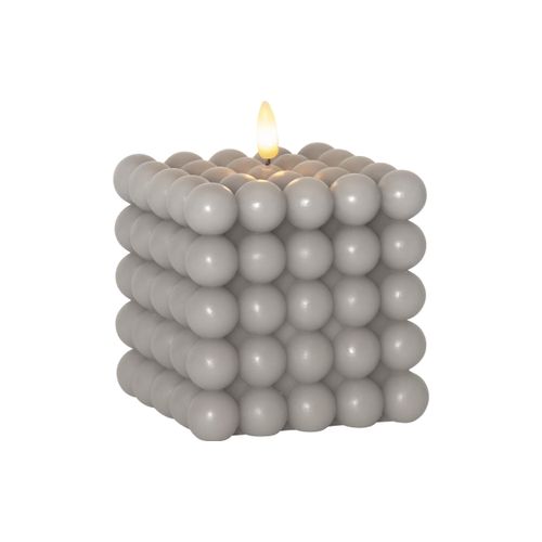7391482061546 - Kerze Flamme Dot Bubblekerze Grau led Timer Warmweiß 125 cm - Star Trading 7391482061546 - Kerze Flamme Dot Bubblekerze Grau led Timer Warmweiß 125 cm - Star Trading
