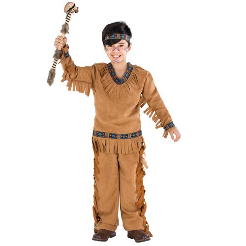 4260505444686 - tectake® Jungenkostüm Indianer einsamer Wolf 4260505444686 - tectake® Jungenkostüm Indianer einsamer Wolf