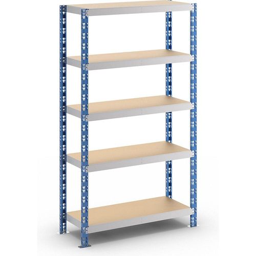 4061753092564 - eurokraft basic Universal-Steckregal stabil Spanplattenböden HxBxT 1820 x 1050 x 400 mm Grundregal 4061753092564 - eurokraft basic Universal-Steckregal stabil Spanplattenböden HxBxT 1820 x 1050 x 400 mm Grundregal