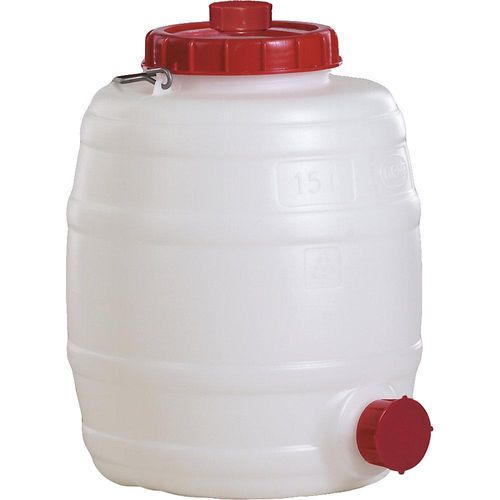 4023122268864 - Universalfass rund aus PE 15 Liter lebensmittelecht