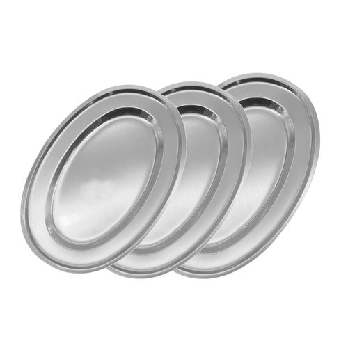4059865147487 - Dynamic24 - 3tlg Set Edelstahl Serviertablett oval 35799+35800+35801 4059865147487 - Dynamic24 - 3tlg Set Edelstahl Serviertablett oval 35799+35800+35801