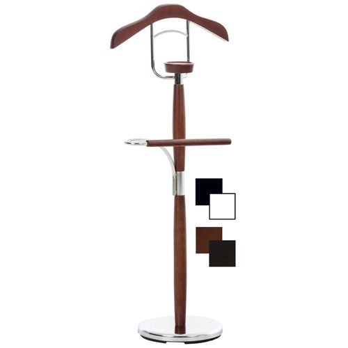4251563469490 - Herrendiener Cardiff Mit Hosenstange Und Kleiderbügel I Unisex Kleiderbutler Metall & Holz I Stummer Diener In 4 Farben Erhältlich