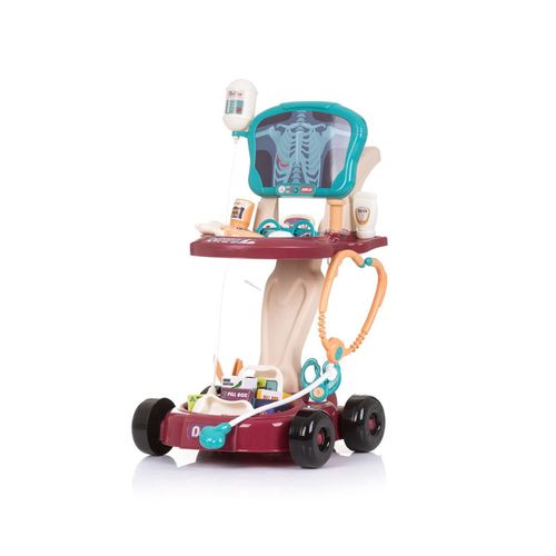 3800931061609 - Kinderspielzeug Arztwagen 29-teilig Brille Stethoskop Spritze Pinzette bunt 3800931061609 - Kinderspielzeug Arztwagen 29-teilig Brille Stethoskop Spritze Pinzette bunt