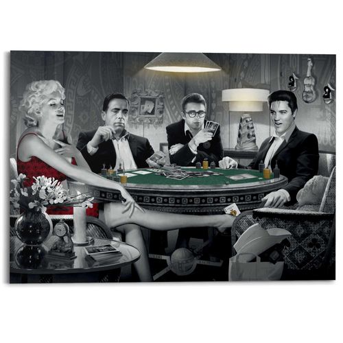 8714597636390 - Deco-Panel REINDERS Monroe Bogart Dean Elvis Bilder Gr B H T 140 cm x 100 cm x 2 cm schwarz (schwarz weiß) Kunstdrucke 8714597636390 - Deco-Panel REINDERS Monroe Bogart Dean Elvis Bilder Gr B H T 140 cm x 100 cm x 2 cm schwarz (schwarz weiß) Kunstdrucke