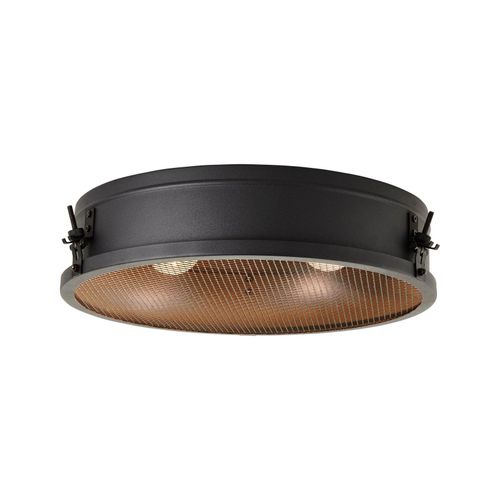4004353382680 - BRILLIANT Lampe Zois Deckenleuchte 42cm schwarz korund Metall 2x A60 E27 28WNormallampen (nicht enthalten) - schwarz 4004353382680 - BRILLIANT Lampe Zois Deckenleuchte 42cm schwarz korund Metall 2x A60 E27 28WNormallampen (nicht enthalten) - schwarz
