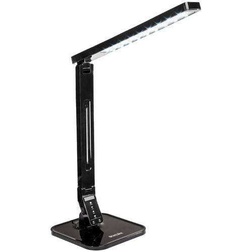 4260397656549 - tectake® Schreibtischlampe LED 14 W dreh- neig- und klappbar Touchpanel inklusive USB-Anschluss