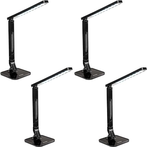 4260473660668 - tectake® Schreibtischlampe LED 14 W dreh- neig- und klappbar Touchpanel inklusive USB-Anschluss 4260473660668 - tectake® Schreibtischlampe LED 14 W dreh- neig- und klappbar Touchpanel inklusive USB-Anschluss