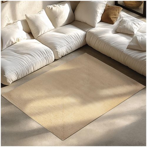 4061173270672 - tectake® Geflochtener Teppich verschiedene Größen aus Jute- und Kunstfasern strapazierfähig und pflegeleicht 4061173270672 - tectake® Geflochtener Teppich verschiedene Größen aus Jute- und Kunstfasern strapazierfähig und pflegeleicht