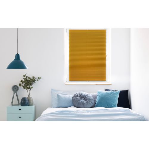 4040255663649 - Plissee MYDECO Free Plissees Gr 130 cm zweiseitig verschiebbar 50 cm gelb (ocker weiß) Kinder Plissee Kinderzimmer-Plissees 4040255663649 - Plissee MYDECO Free Plissees Gr 130 cm zweiseitig verschiebbar 50 cm gelb (ocker weiß) Kinder Plissee Kinderzimmer-Plissees