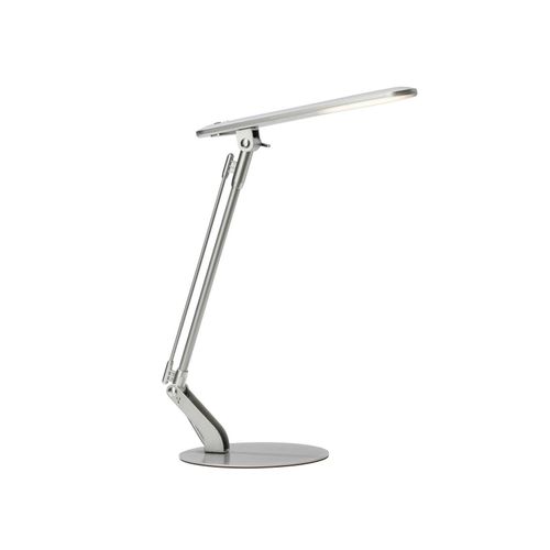 4004353202872 - Lampe Brendan led Schreibtischleuchte titan 1x 6W led integriert (smd) (680lm 4100K) Druckschalter am Kopf - grau - Brilliant