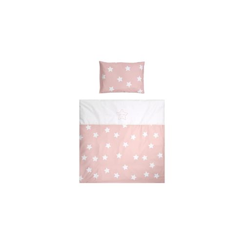 3800166109398 - Baby-Bettwäsche 7-teiliges Set First Dreams Decke Kissen Laken Himmel rosa Sterne 3800166109398 - Baby-Bettwäsche 7-teiliges Set First Dreams Decke Kissen Laken Himmel rosa Sterne