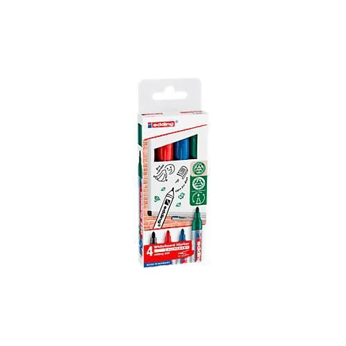 4057305072283 - Boardmarker 250 4-250-4-2 Pack 4-farbig sortiert 15-3mm Rundspitze 4057305072283 4 Stück