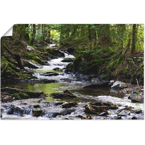 4059745478649 - Wandbild ARTLAND Bachlauf im Wald Bilder Gr B H 120 cm x 80 cm Poster Gewässer 1 St braun Bild Kunstdruck Poster Bilder als Alubild Leinwandbild Wandaufkleber oder in versch Größen 4059745478649 - Wandbild ARTLAND Bachlauf im Wald Bilder Gr B H 120 cm x 80 cm Poster Gewässer 1 St braun Bild Kunstdruck Poster Bilder als Alubild Leinwandbild Wandaufkleber oder in versch Größen