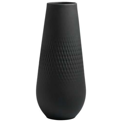 4003686331297 - Vase Manufacture Collier  Schwarz  Keramik  länglich  115x26x115 cm  zum Stellen  Dekoration Vasen Keramikvasen