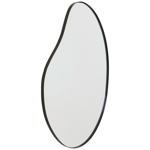 9010585548485 - Midyou Wandspiegel  Schwarz  Metall Glas Holzwerkstoff  oval  52x87x25 cm  Bsci  Spiegel Wandspiegel