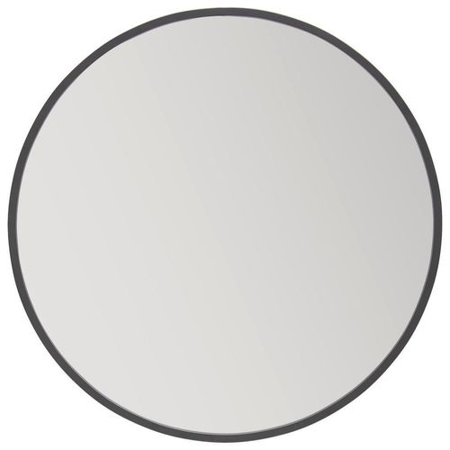 9010585553373 - Midyou Wandspiegel  Schwarz  Metall Glas Holzwerkstoff  rund  100x100x15 cm  Spiegel Wandspiegel
