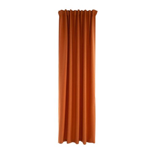 4043343671946 - Xxxl Lärmschutzvorhang  Dunkelorange  Textil  Uni  140x245 cm  Lärmschutz  Wohntextilien Gardinen & Vorhänge Fertiggardinen