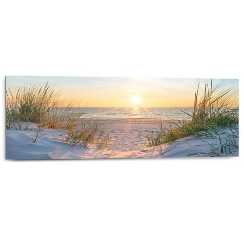 8714597636437 - Deco-Panel REINDERS Sonnenuntergang Bilder Gr B H T 90 cm x 30 cm x 2 cm beige Kunstdrucke