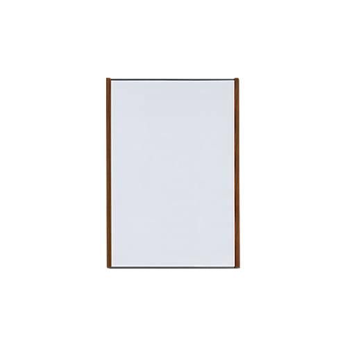 4060081710553 - moedel Wandschild LMH DIN A3 Hochformat Holz- und Aluminiumrahmen Klebe- oder Schraubmontage B 3085 x H 4225 mm silber Nussbaum