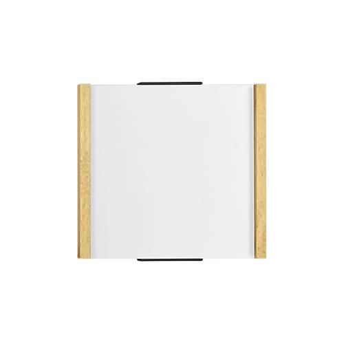 4060081710454 - moedel Türschild LMH Holzrahmen individuell beschriftbar Polyester-Abdeckung Klebemontage B 160 x H 148 mm Ahorn