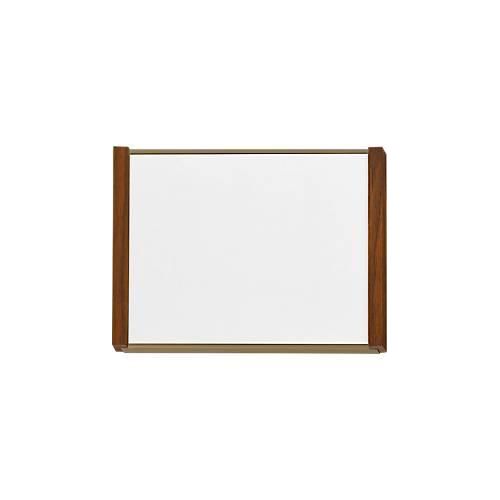 4060081711079 - moedel Türschild LMH DIN A6 individuell beschriftbar Polyester-Abdeckung Klebemontage B 1595 x H 1055 mm Aluminium bronze Nussbaum