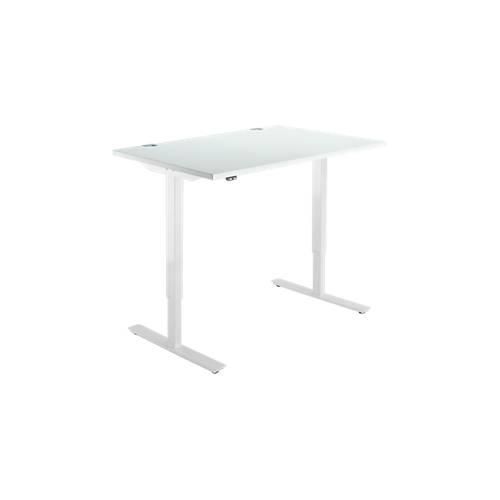 4250510858967 - Select Schreibtisch Start Off elektrisch höhenverstellbar Rechteck T-Fuß B 1200 x T 800 x H 705-1205 mm lichtgrau weiß 4250510858967 - Select Schreibtisch Start Off elektrisch höhenverstellbar Rechteck T-Fuß B 1200 x T 800 x H 705-1205 mm lichtgrau weiß