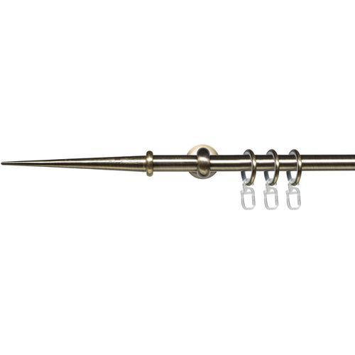 4016318036538 - Gardinenstange Esp Spitze Gardinenstangen Gr L 160 cm Ø 16 mm 1 läufig schwarz (schwarz messingfarben) Gardinenstangen Wandmontage 1-läufig im Fixmaß Ø 16 mm 4016318036538 - Gardinenstange Esp Spitze Gardinenstangen Gr L 160 cm Ø 16 mm 1 läufig schwarz (schwarz messingfarben) Gardinenstangen Wandmontage 1-läufig im Fixmaß Ø 16 mm