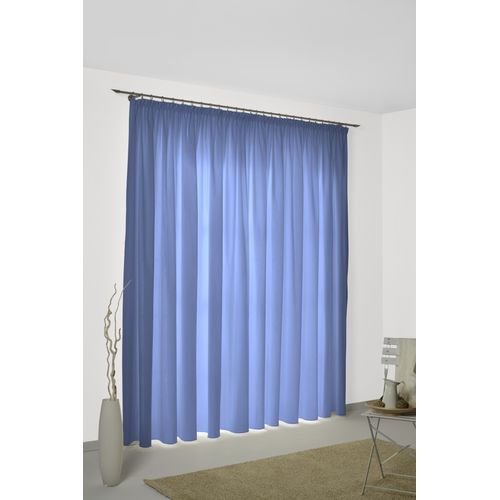 4004567152673 - Vorhang WIRTH SUNBONE Gr 3 blau B132cm H225cm Polyester Gardinen 4004567152673 - Vorhang WIRTH SUNBONE Gr 3 blau B132cm H225cm Polyester Gardinen
