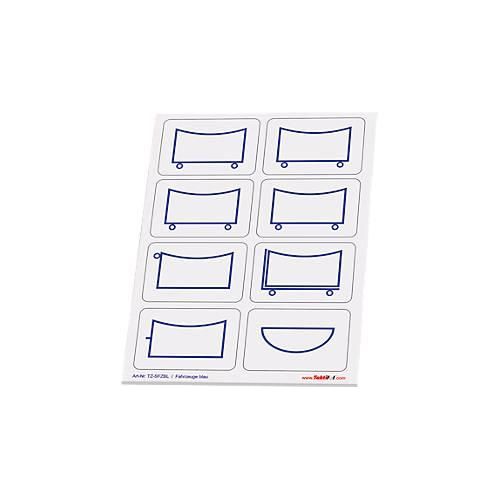 4260291141295 - Taktische Zeichen Taktifol Fahrzeuge rechteckig selbsthaftend beschriftbar trocken abwischbar L 46 x B 32 mm blau 8 Zeichen 4260291141295 - Taktische Zeichen Taktifol Fahrzeuge rechteckig selbsthaftend beschriftbar trocken abwischbar L 46 x B 32 mm blau 8 Zeichen