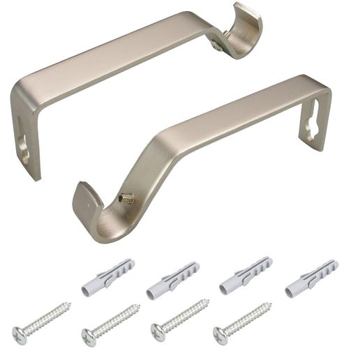 4016318132841 - Träger Gardinenstangenhalterungen Gr Ø 16 cm silberfarben (chromfarben matt) Gardinenstangenhalter Gardinenstangenhalterungen für Gardinenstangen Ø 16 mm 4016318132841 - Träger Gardinenstangenhalterungen Gr Ø 16 cm silberfarben (chromfarben matt) Gardinenstangenhalter Gardinenstangenhalterungen für Gardinenstangen Ø 16 mm