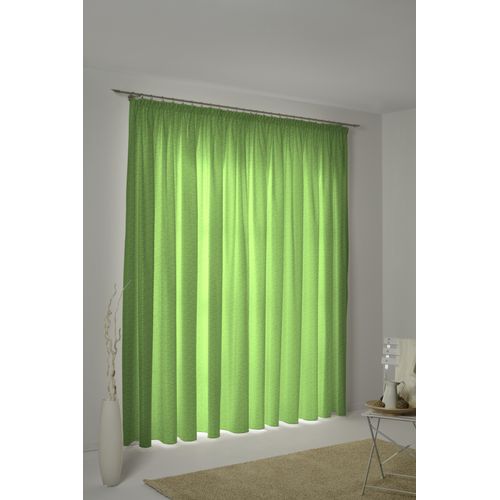 4004567111588 - Vorhang WIRTH Trondheim 234 g m² Gr 6 grün (apfelgrün) B132cm H245cm Chenille Polyacryl Gardinen