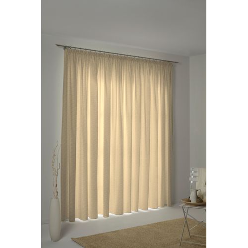 4004567033538 - Vorhang WIRTH Trondheim 234 g m² Gr 6 beige B132cm H245cm Chenille Polyacryl Gardinen