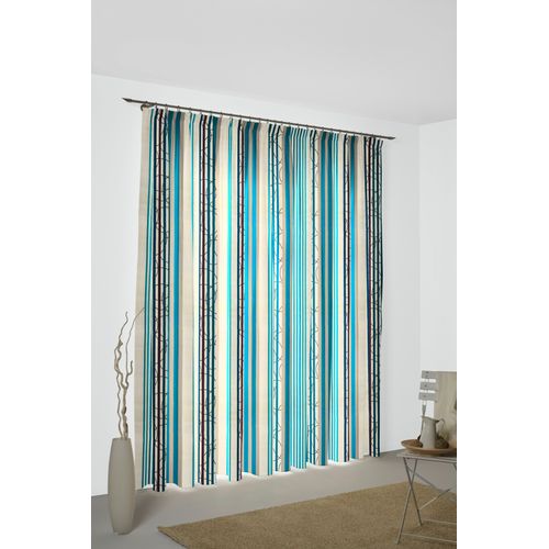 4004567323653 - Vorhang WIRTH Soliera Gr 5 blau B132cm H255cm Jacquard Polyester Gardinen 4004567323653 - Vorhang WIRTH Soliera Gr 5 blau B132cm H255cm Jacquard Polyester Gardinen