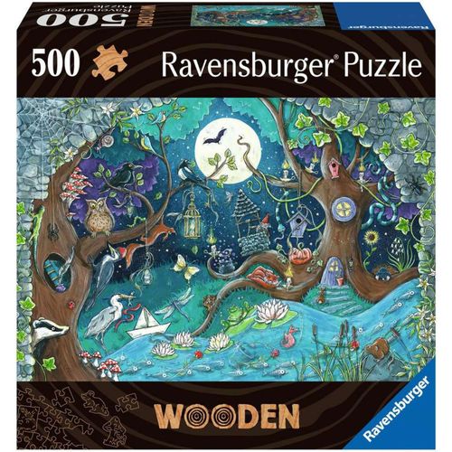 4005556175161 - Ravensburger Puzzle 17516 - Fantasy Forest - 500 Teile Holzpuzzle für Kinder und Erwachsene ab 14 Jahren mit stabilen individuellen Puzzleteilen und 40 kleinen Holzfiguren (Whimsies) 4005556175161 - Ravensburger Puzzle 17516 - Fantasy Forest - 500 Teile Holzpuzzle für Kinder und Erwachsene ab 14 Jahren mit stabilen individuellen Puzzleteilen und 40 kleinen Holzfiguren (Whimsies)