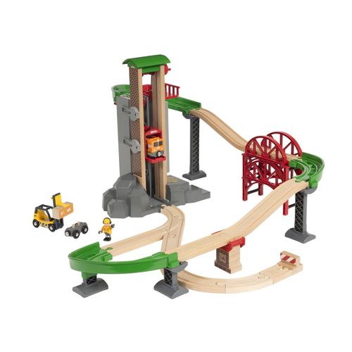 7312350338874 - World Großes Lagerhaus-Set mit Aufzug Spielgebäude 7312350338874 - World Großes Lagerhaus-Set mit Aufzug Spielgebäude