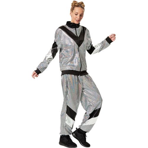 4061173276322 - tectake® Damenkostüm Retro 80er 90er Jahre Disco Jogginganzug 4061173276322 - tectake® Damenkostüm Retro 80er 90er Jahre Disco Jogginganzug