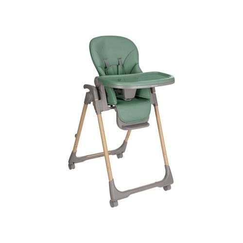 3800171211581 - Kikkaboo Kinderhochstuhl Olive Räder mit Bremse klappbar höhenverstellbar Gurt grün 3800171211581 - Kikkaboo Kinderhochstuhl Olive Räder mit Bremse klappbar höhenverstellbar Gurt grün