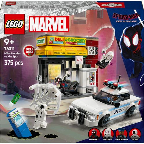 5702017817842 - 76311 Marvel Super Heroes Spider-Verse Miles Morales vs Spot Konstruktionsspielzeug