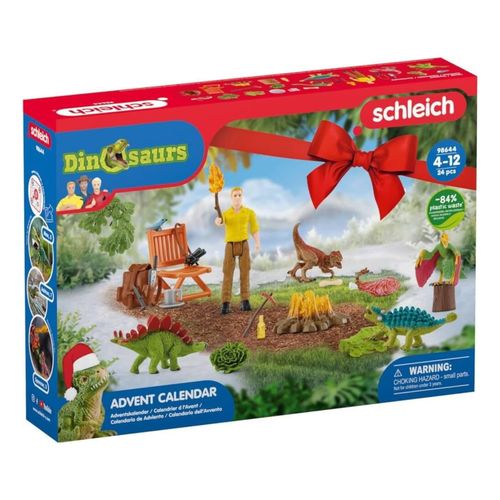 4059433557250 - SCHLEICH 98644 ADVENTSKALENDER DINOSAURS 2022 Adventskalender Mehrfarbig