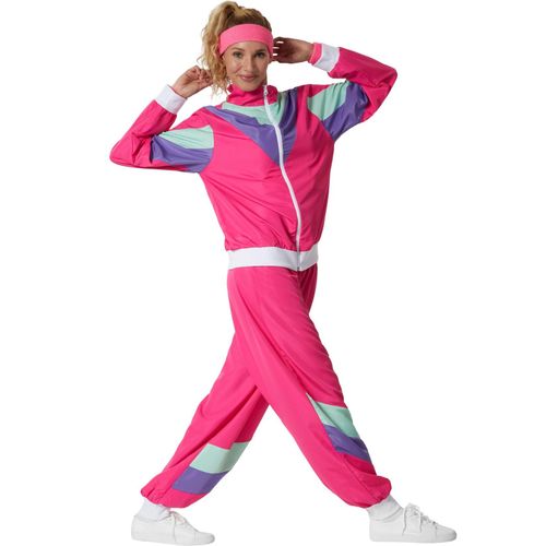 4061173276162 - tectake® Damenkostüm Retro 80er 90er Jahre Jogginganzug 4061173276162 - tectake® Damenkostüm Retro 80er 90er Jahre Jogginganzug