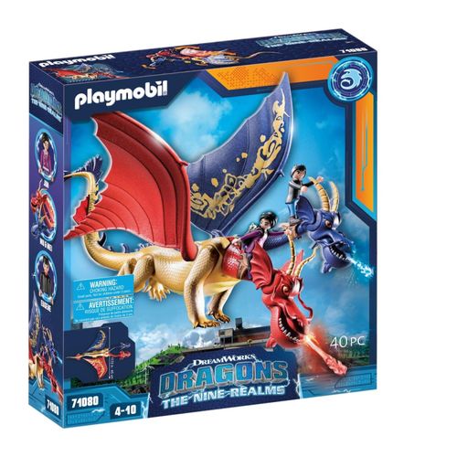 4008789710802 - Playmobil® Dragons Dragons The Nine Realms - Wu & Wei mit Jun 71080