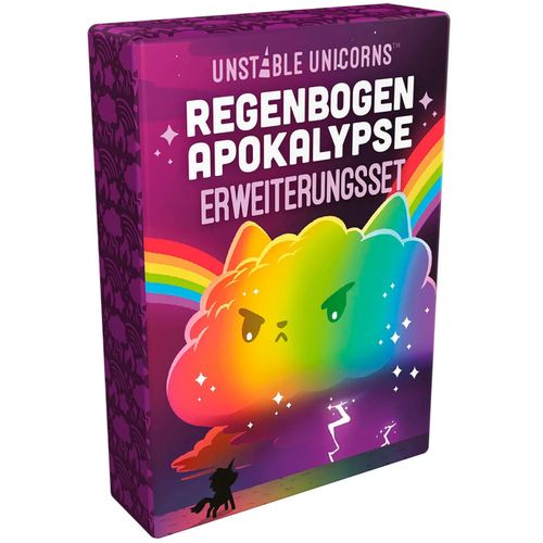 3558380109808 - Unstable Unicorns - Regenbogen-Apokalypse Erweiterungsset Kartenspiel