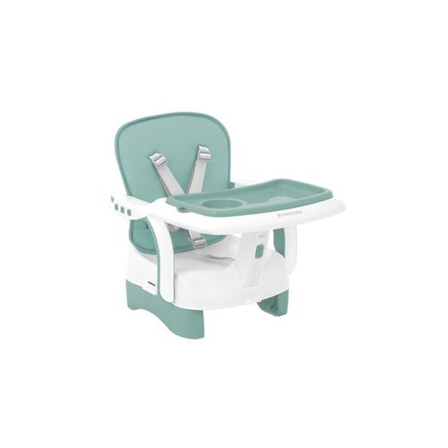 3800171202398 - Kikkaboo Kinderstuhl Boostersitz Chewy Doppeltablett Sicherheitsgurt faltbar grün