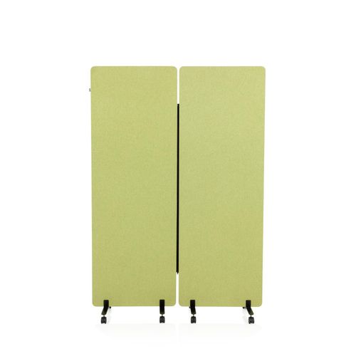 4251084679941 - FLEXMIUT Akustik-Stellwand 2er Set - Akustiktrennwand Hellgrün 4251084679941 - FLEXMIUT Akustik-Stellwand 2er Set - Akustiktrennwand Hellgrün