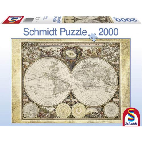 4001504581787 - Puzzle Historical World Map Adult 2000 Stücke