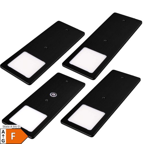 4260642310615 - 4er Set Unterbauleuchte TooFlat neutralweiß 4260642310615 - 4er Set Unterbauleuchte TooFlat neutralweiß