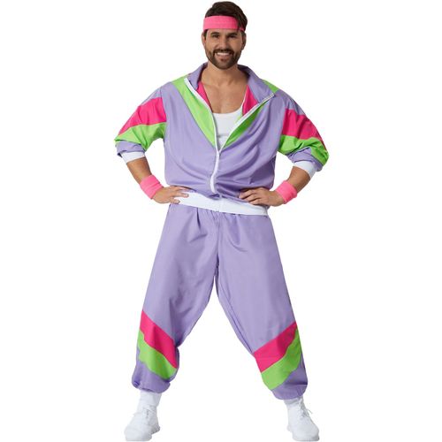 4061173276537 - tectake® Herrenkostüm Retro 80er 90er Jahre Jogginganzug 4061173276537 - tectake® Herrenkostüm Retro 80er 90er Jahre Jogginganzug