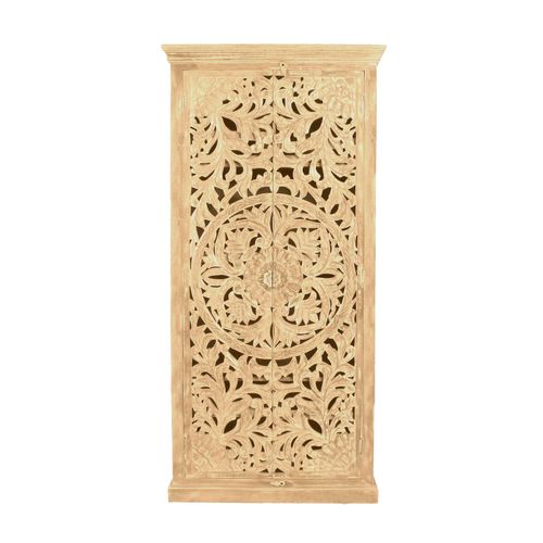 4059865682605 - Garderobenschrank Lakadee Mangoholz natur Flurschrank Diele Flur Schrank